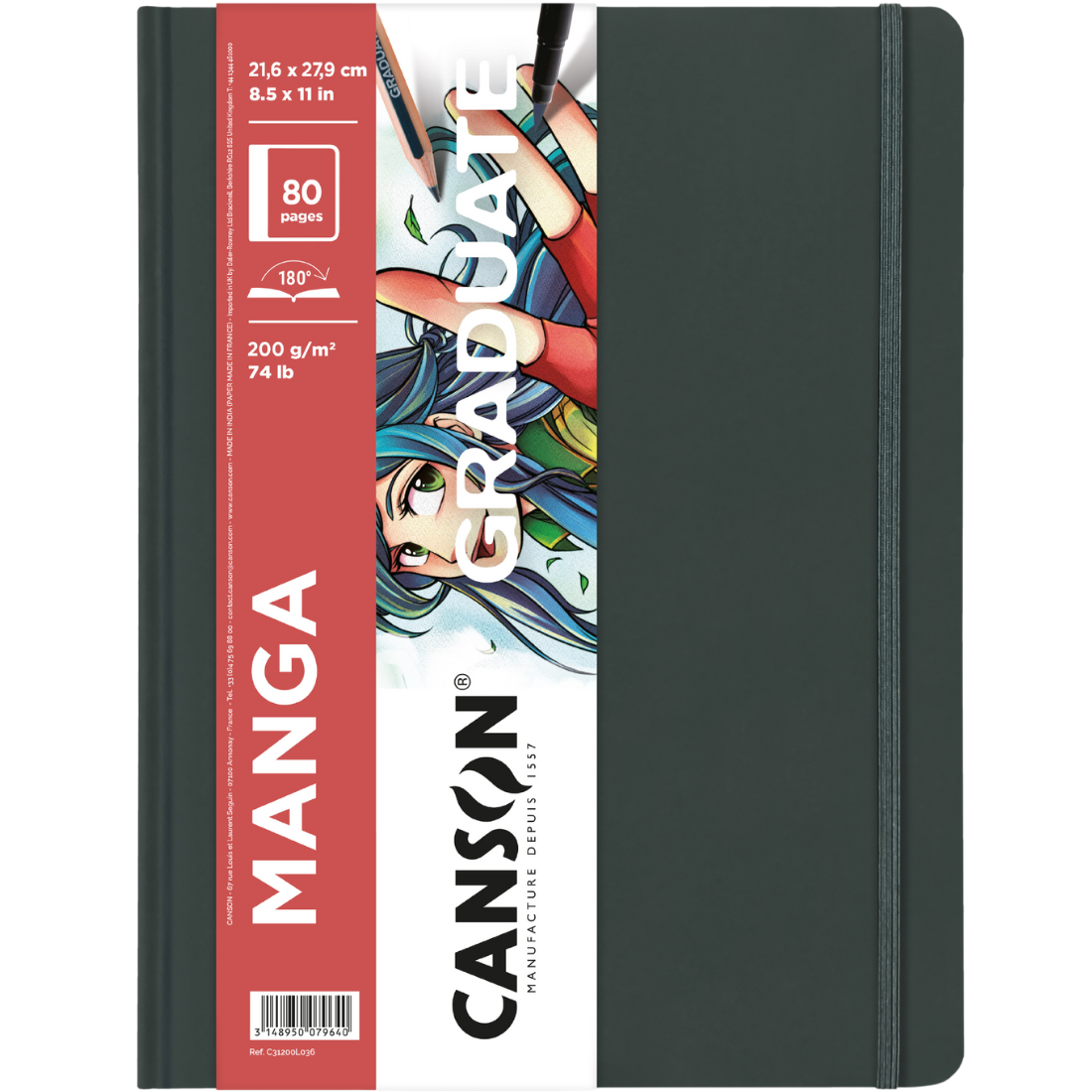 Diário Gráfico Manga Graduate 200g/m²