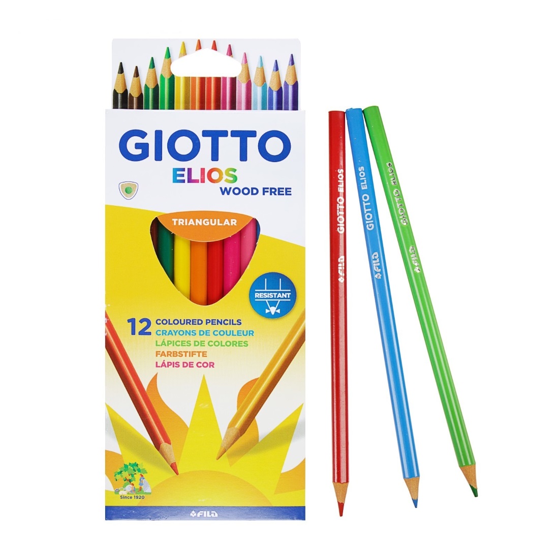 Lápis de Cor Elios Trio Giotto