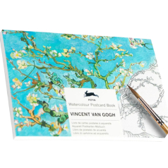 Livro de Colorir Postal Vincent Van Gogh