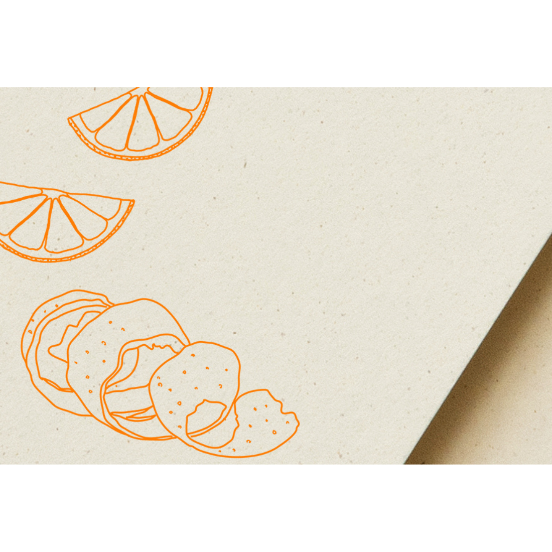 Envelope Crush Citrus | Citrinos 11X22cm