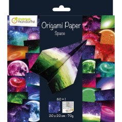 Papel Origami Space