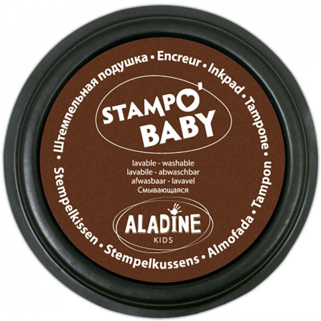 Almofada de Carimbo Stampo Baby Dark Brown aladine