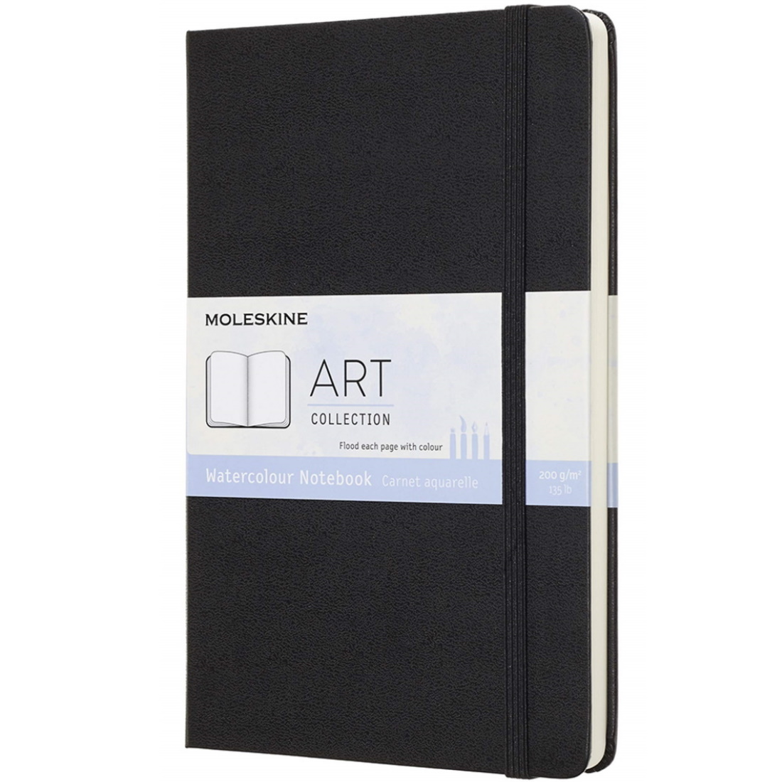 Bloco Papel Aguarela Art Collection Notebook Moleskine