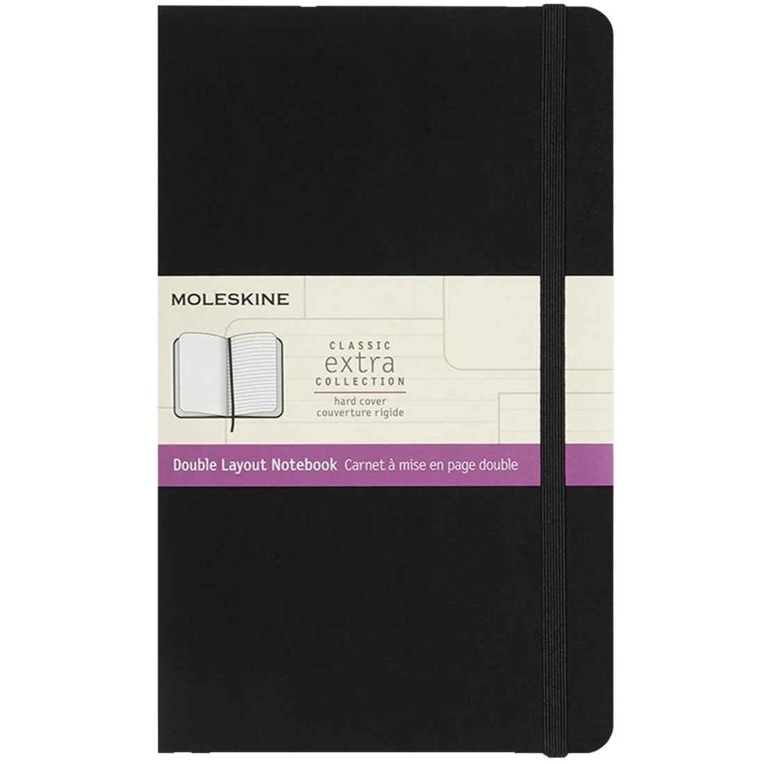 Bloco Papel Douple Layout Notebook moleskine