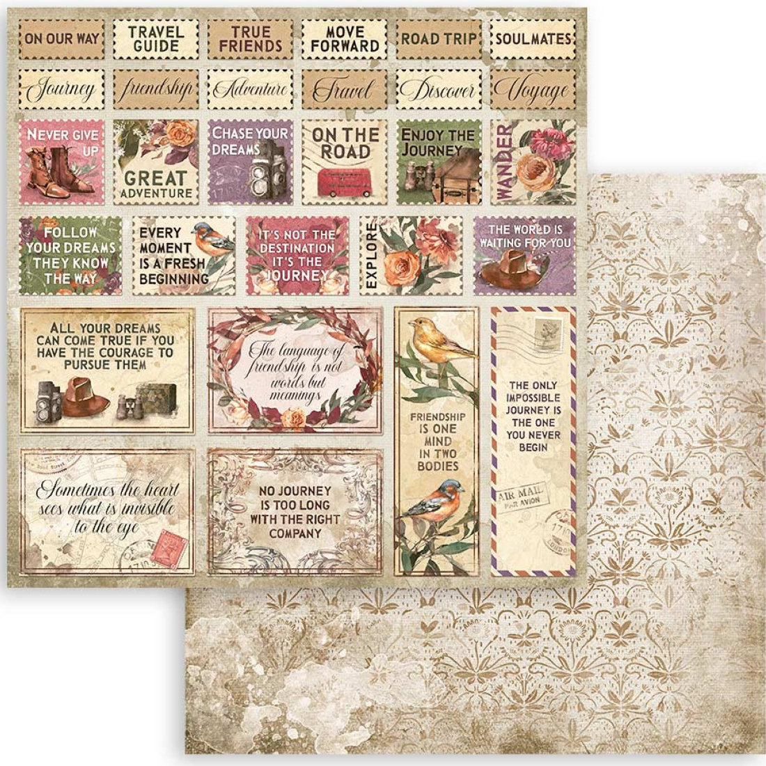 Bloco Papel Scrapbooking Our Way SBBL115 stamperia