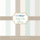 Bloco Papel Scrapbooking Shabby Colors PFY-1434