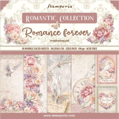 Bloco Papel Scrapbooking Romance Forever SBBL146
