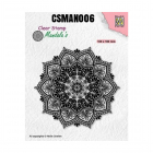 Carimbo Mandala Star Flower CSMAN006