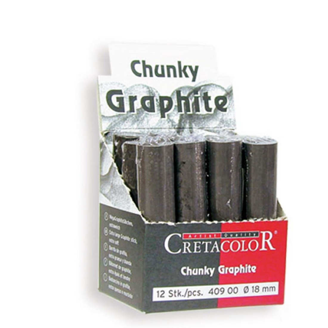 Barra Chunky Grafite 8B Cretacolor
