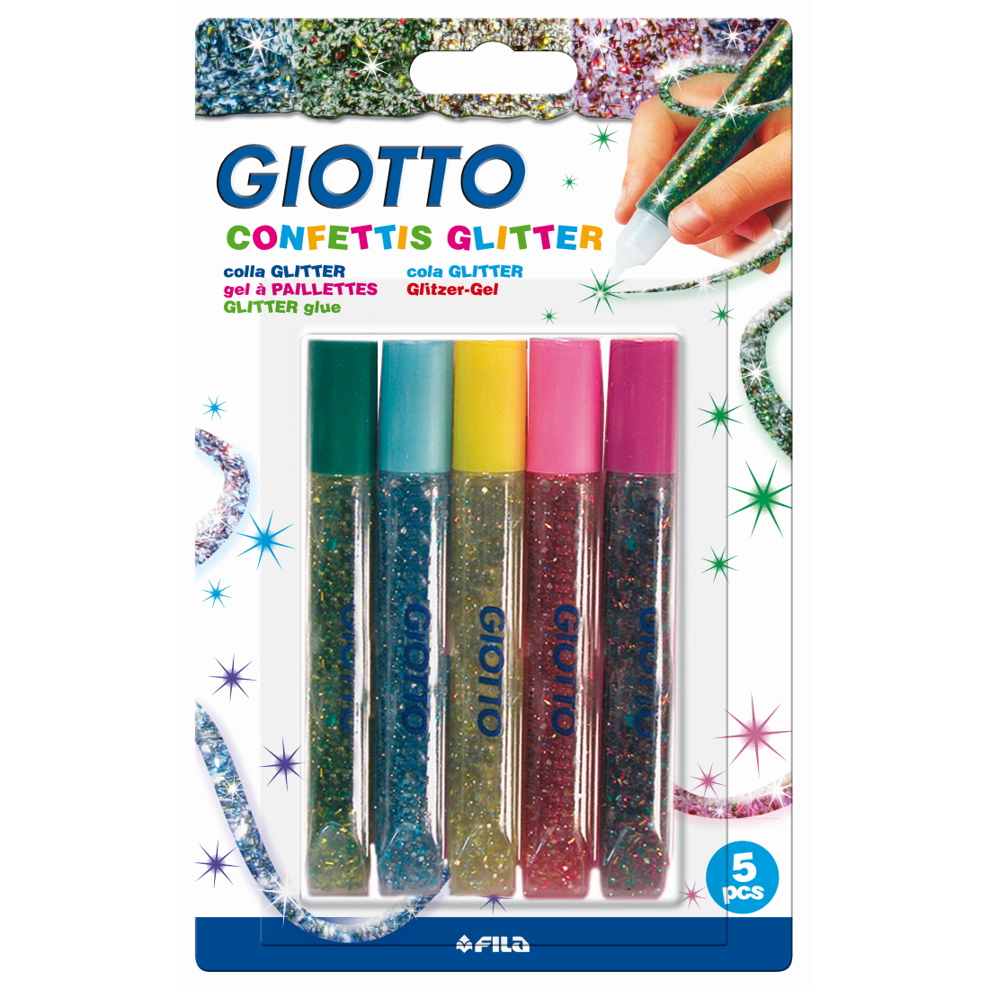Cola Decor Glitter Conferris Giotto