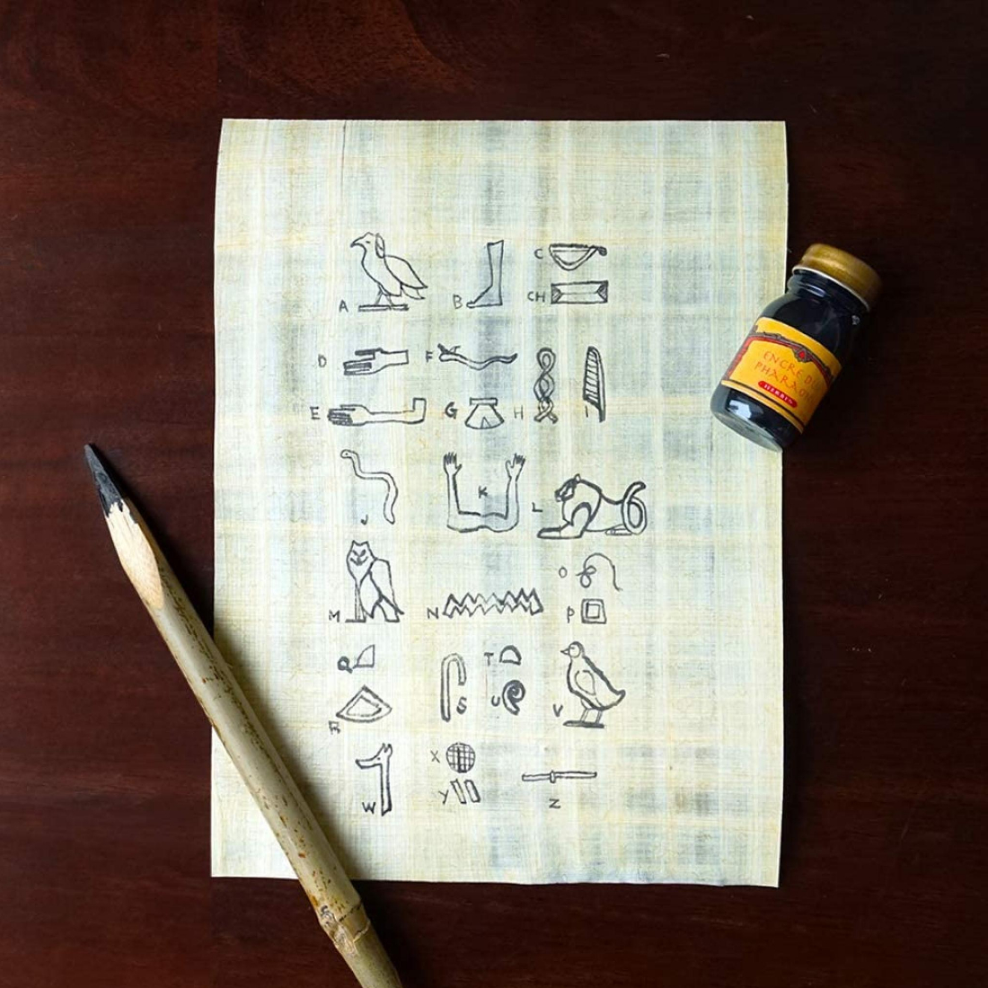 Conjunto Caligrafia Egípcia herbin