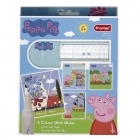 Conjunto Cartões Laminados para Colorir Peppa Pig