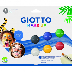 Conjunto Tinta Facial Make Up Giotto