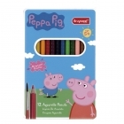 Lápis Aguarela Peppa Pig 12 Unidades
