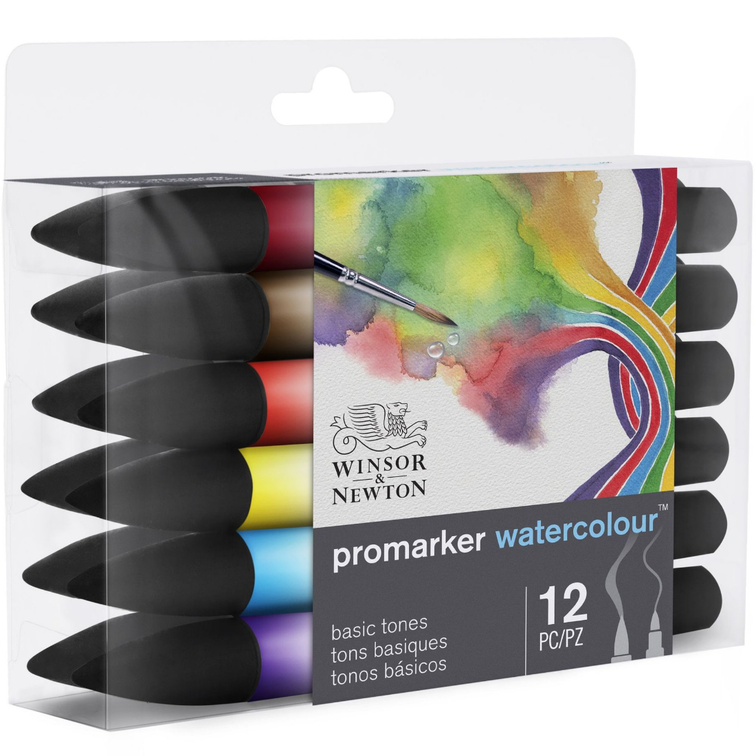 Marcador Promarker Watercolour Tons Básicos 12 Pcs winsor & newton
