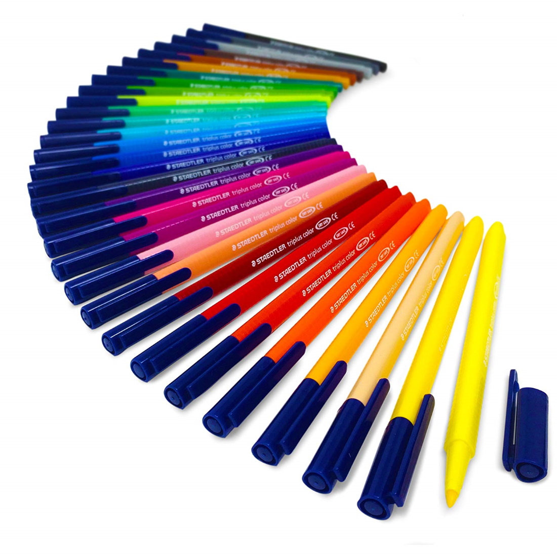 Marcadores Triplus Color Brilhante 20 Peças da STAEDTLER