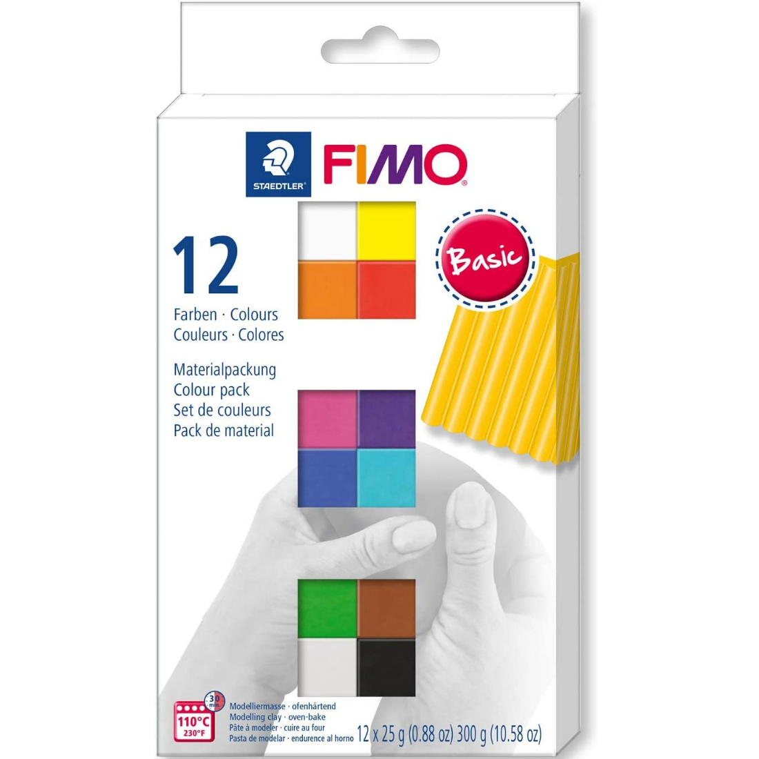 Pasta Modelar Fimo Soft Cores Basic staedtler