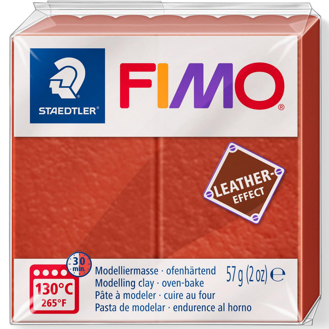 Pasta de Modelar FIMO Leather Effect staedtler
