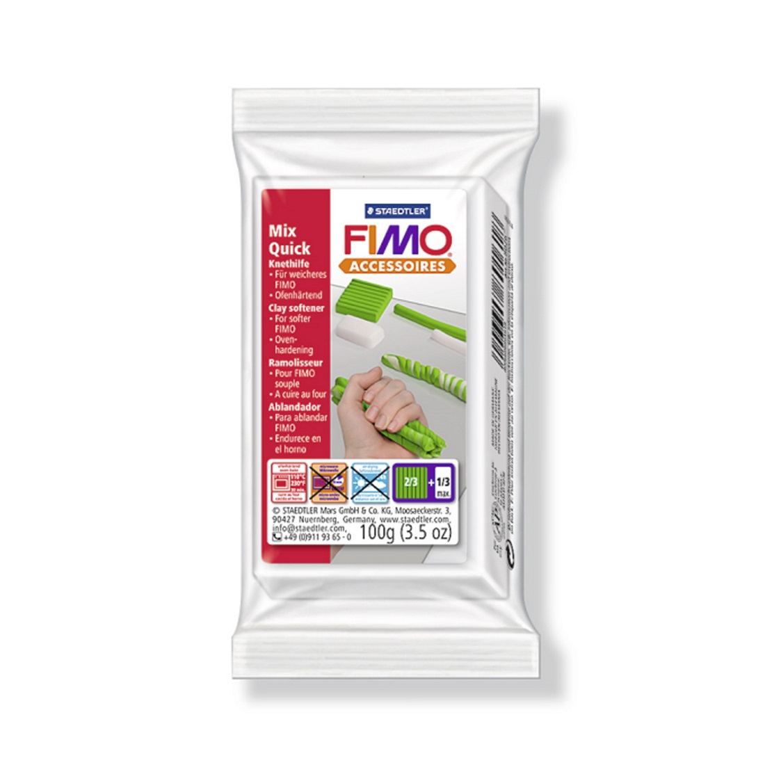 Pasta Modelar FIMO Mix Quick STAEDTLER