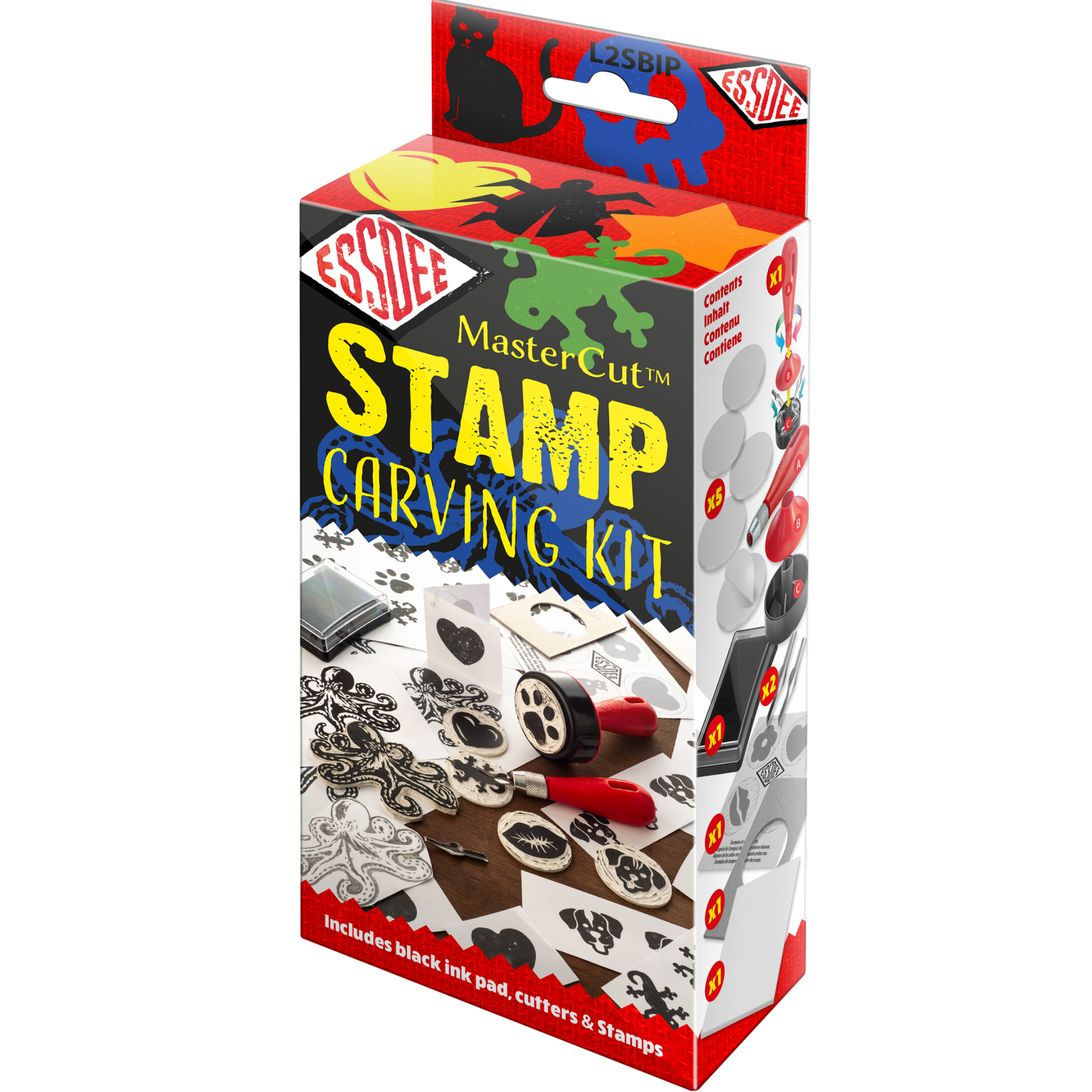 Kit Carimbo Stamp Carving ESSDEE