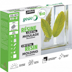 Kit Resina Cristal Bio 50% Gédéo