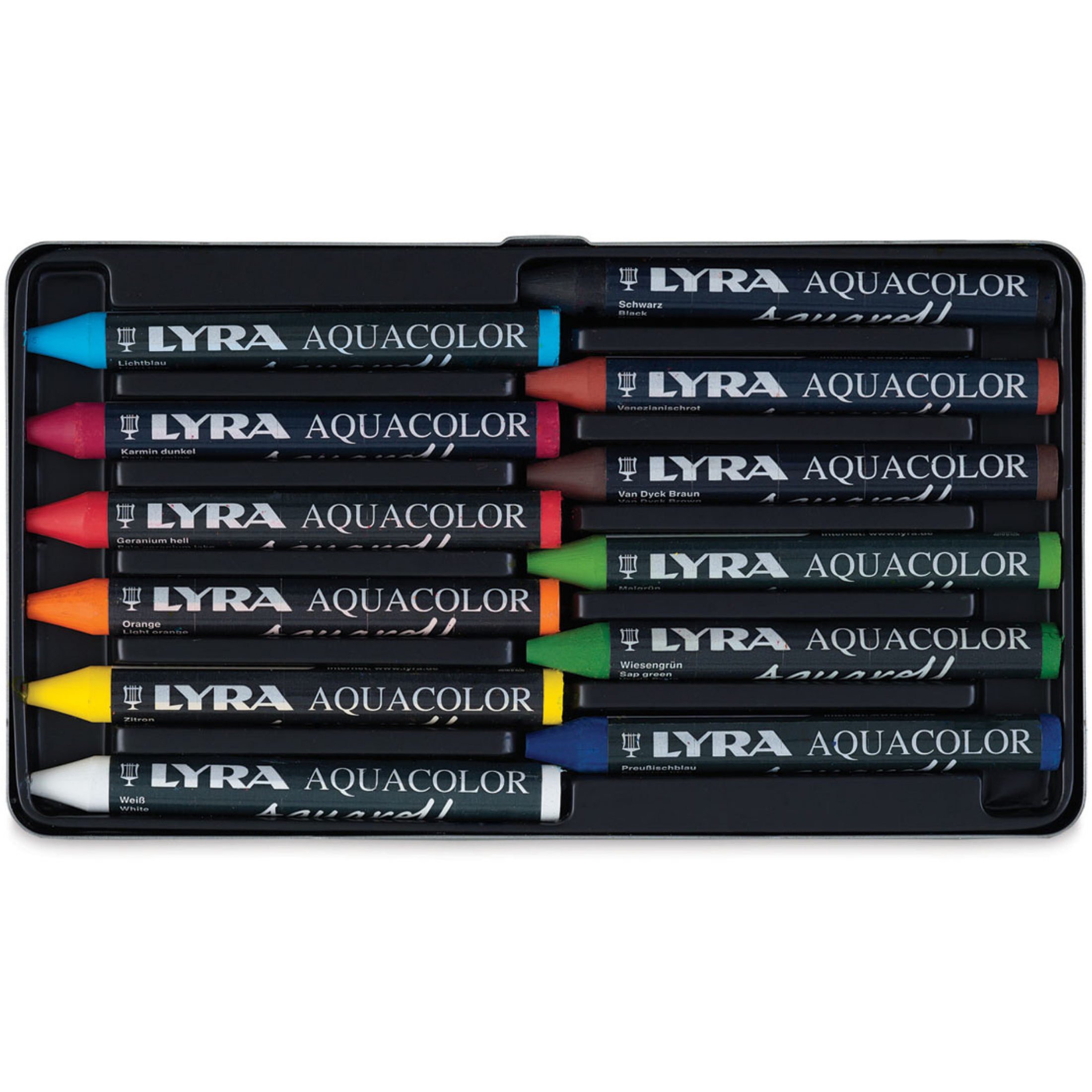 Lápis de Cera Aquacolor Aguareláveis da LYRA