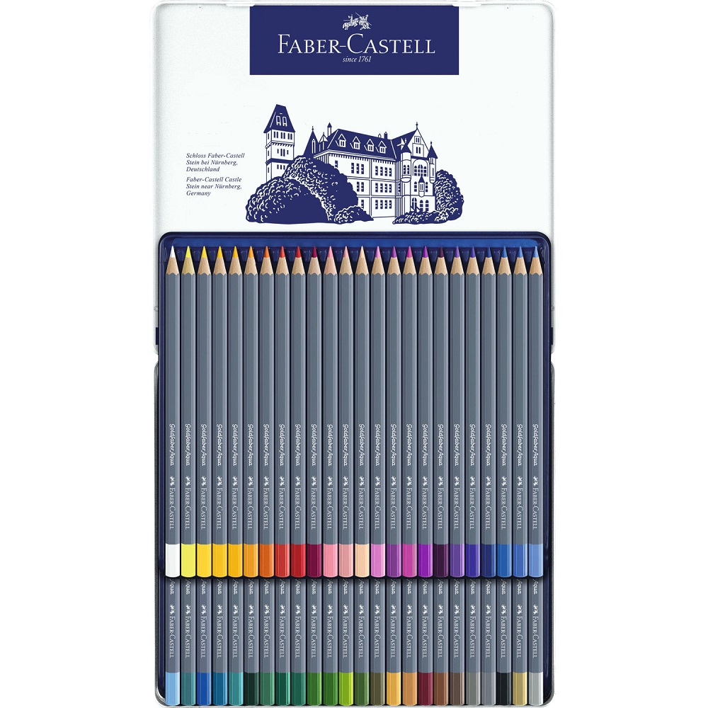 Lápis de cor Goldfaber caixa 48 unidades Faber Castell