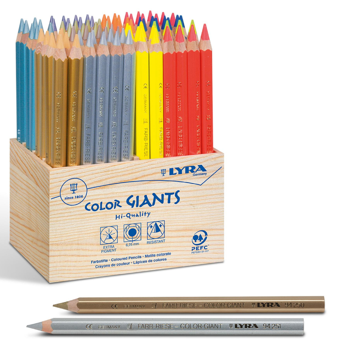 lápis lacado Color Giant LYRA