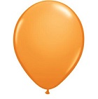 Balões Lisos latex Laranja 107 C/100 UNI