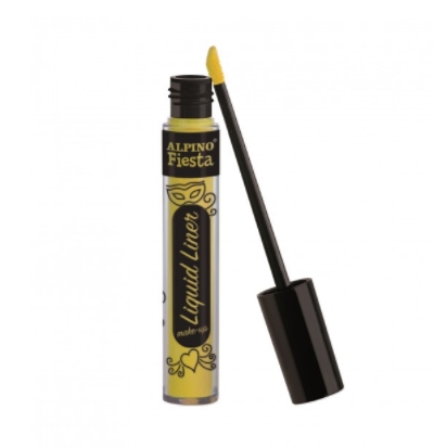 Tinta Facial Liquid Liner Make-Up amarelo Alpino