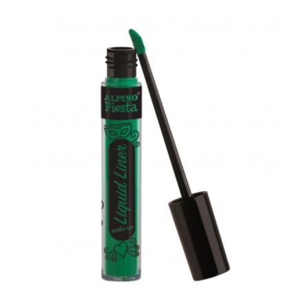 Tinta Facial Liquid Liner Make-Up verde Alpino