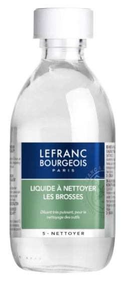 Líquido para Limpar Pincéis 250ml da Lefranc & Bourgeois