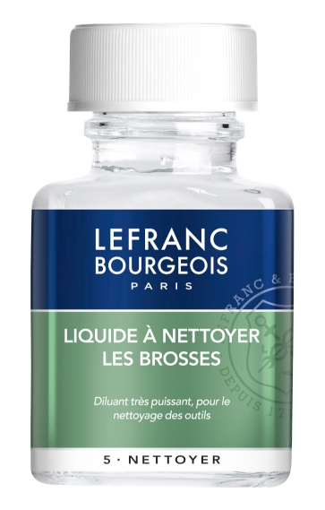 Líquido para Limpar Pincéis 75ml da Lefranc & Bourgeois