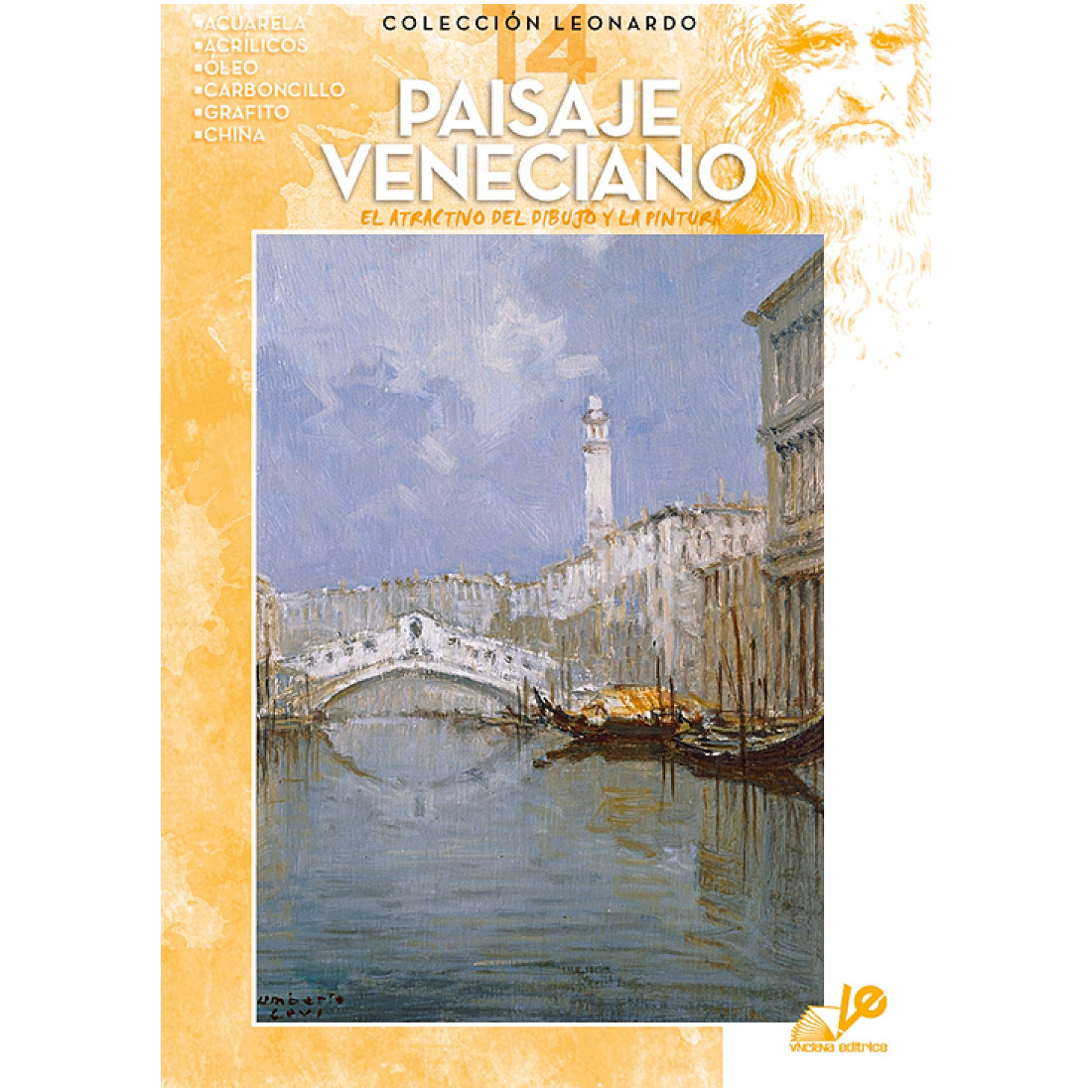 Livro Coleção Leonardo Nº 14 Paisagens Venezianas edições vinciana