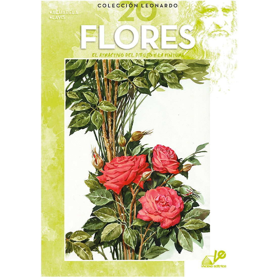 Livro Coleção Leonardo Nº 20 Flores I edições vinciana
