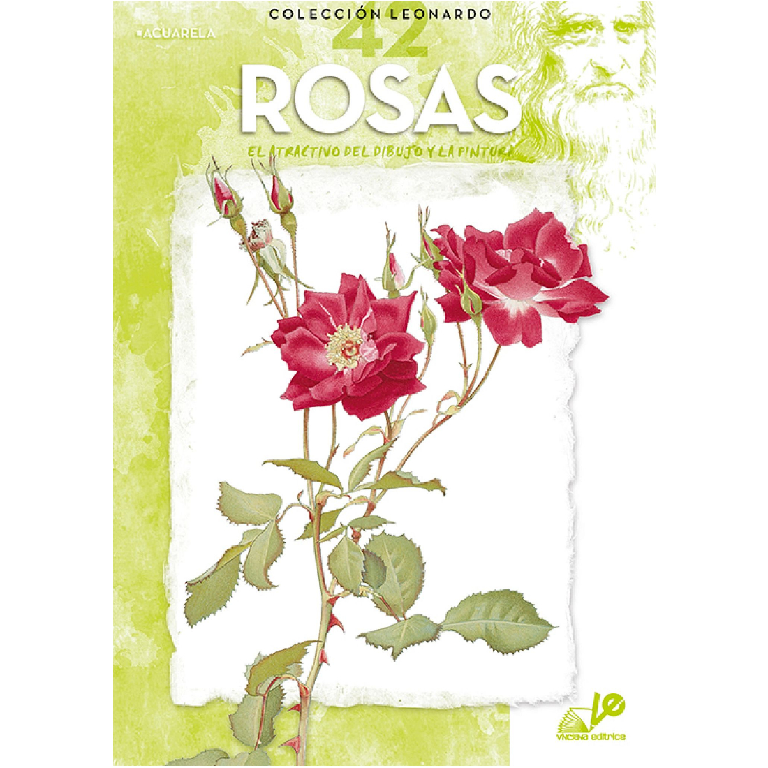 Livro Coleção Leonardo Nº 42 Rosas edições vinciana