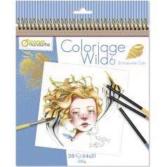 Livro de Colorir Wild 6 By Emmanuelle Colin