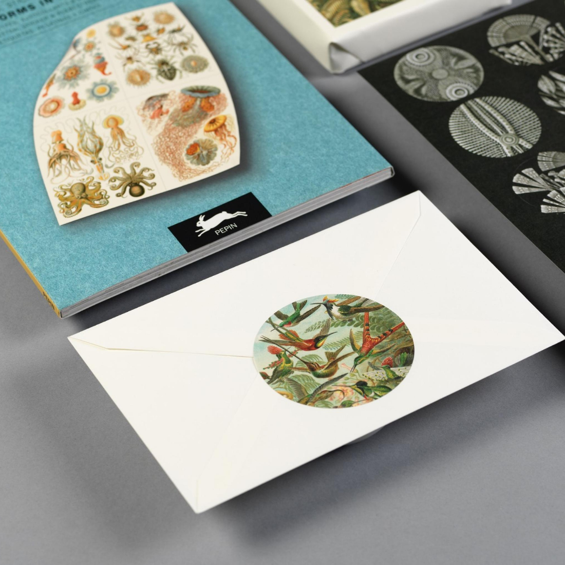 Livro Stickers  Etiquetas Art Forms In Nature Pepin