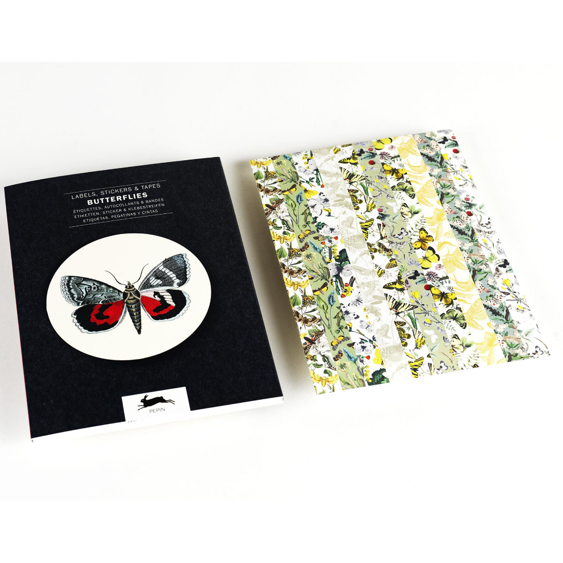 Livro Stickers  Etiquetas Butterfliers pepin