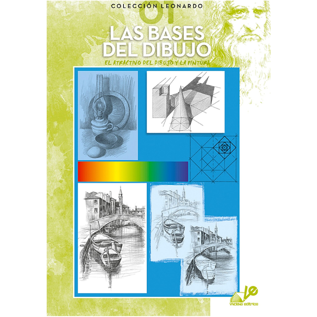 Livro Coleção Leonardo Nº 1 As Bases do Desenho I edições vinciana