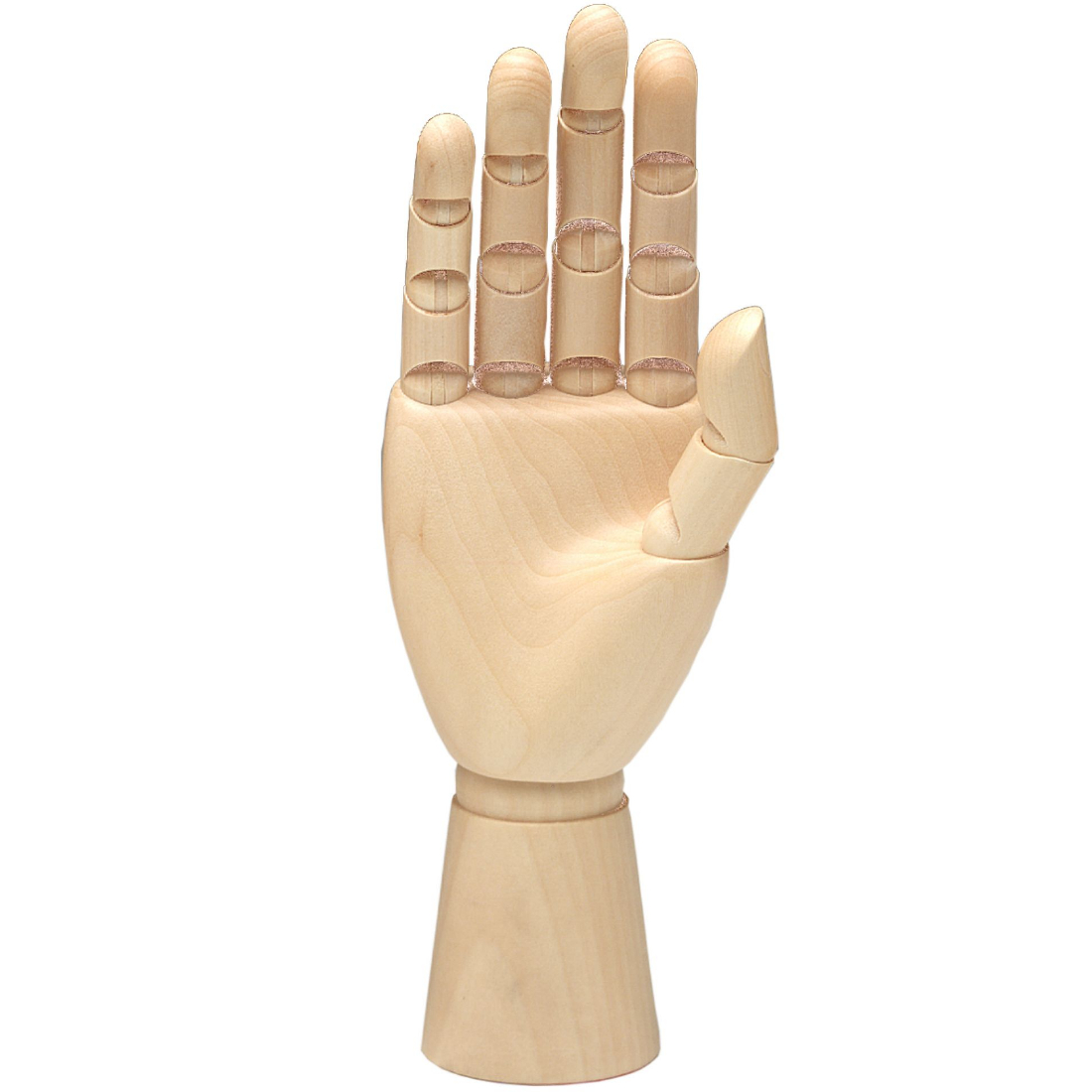 Mão Articulada Madeira Feminina 24cm