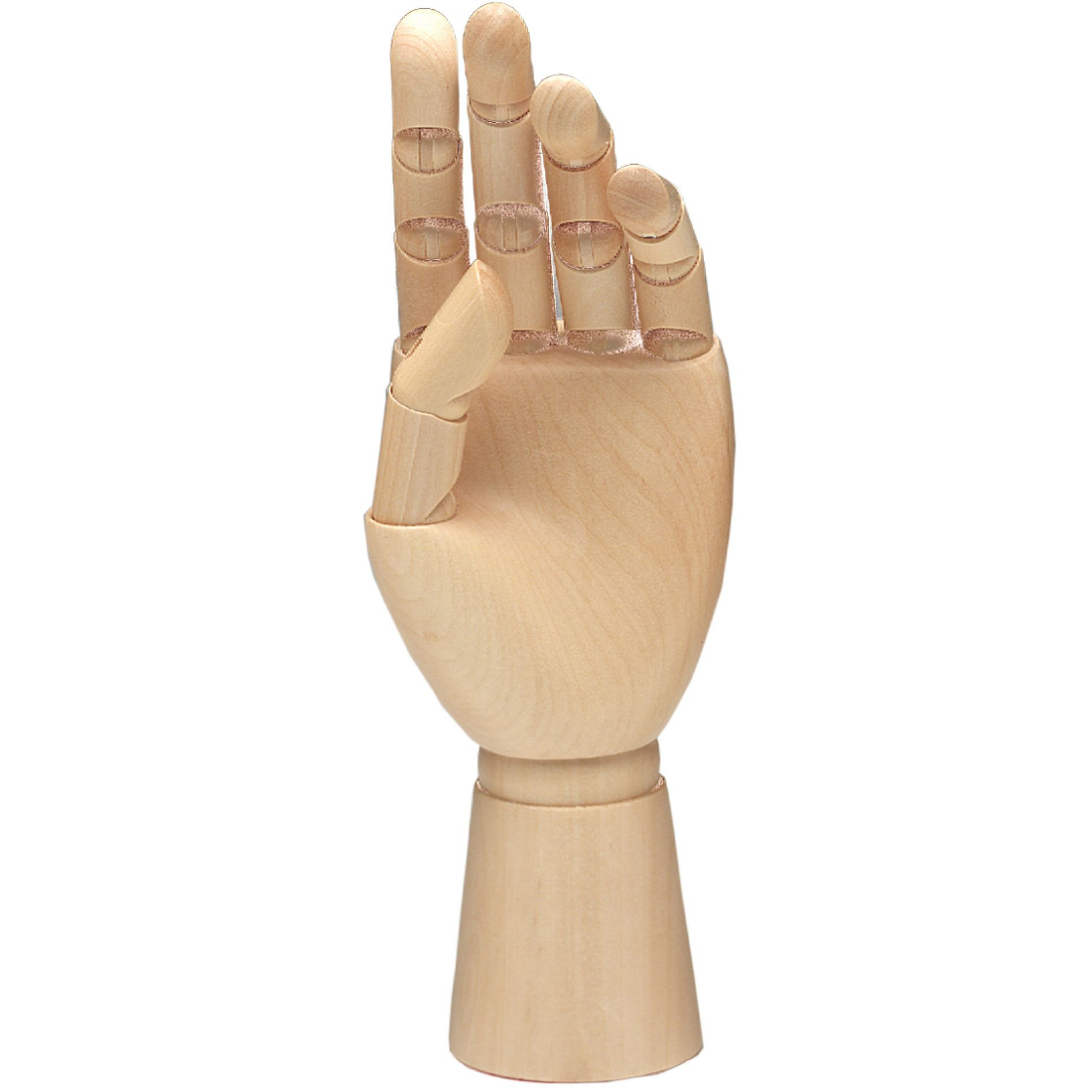 Mão Articulada Madeira Feminina 24cm Provoca Arte