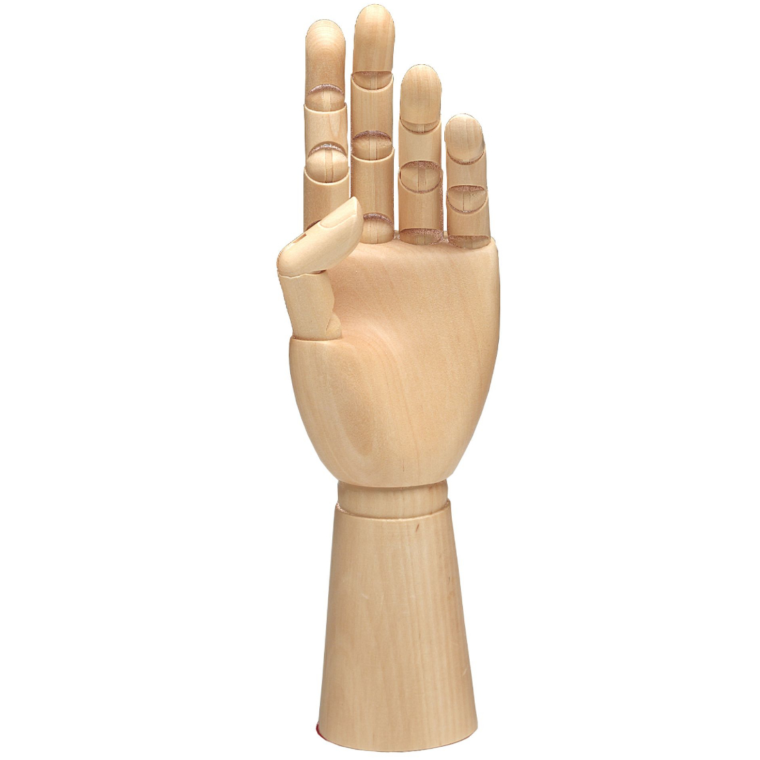 Mão Articulada Madeira Masculina 30cm Provoca Arte