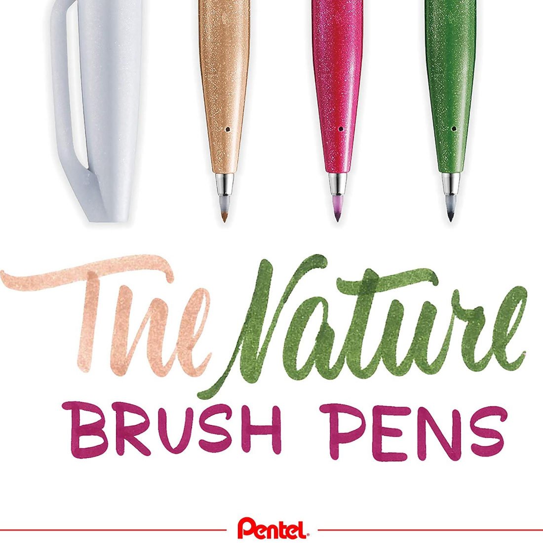 Marcadores Sign Pen Brush Touch Nature pentel