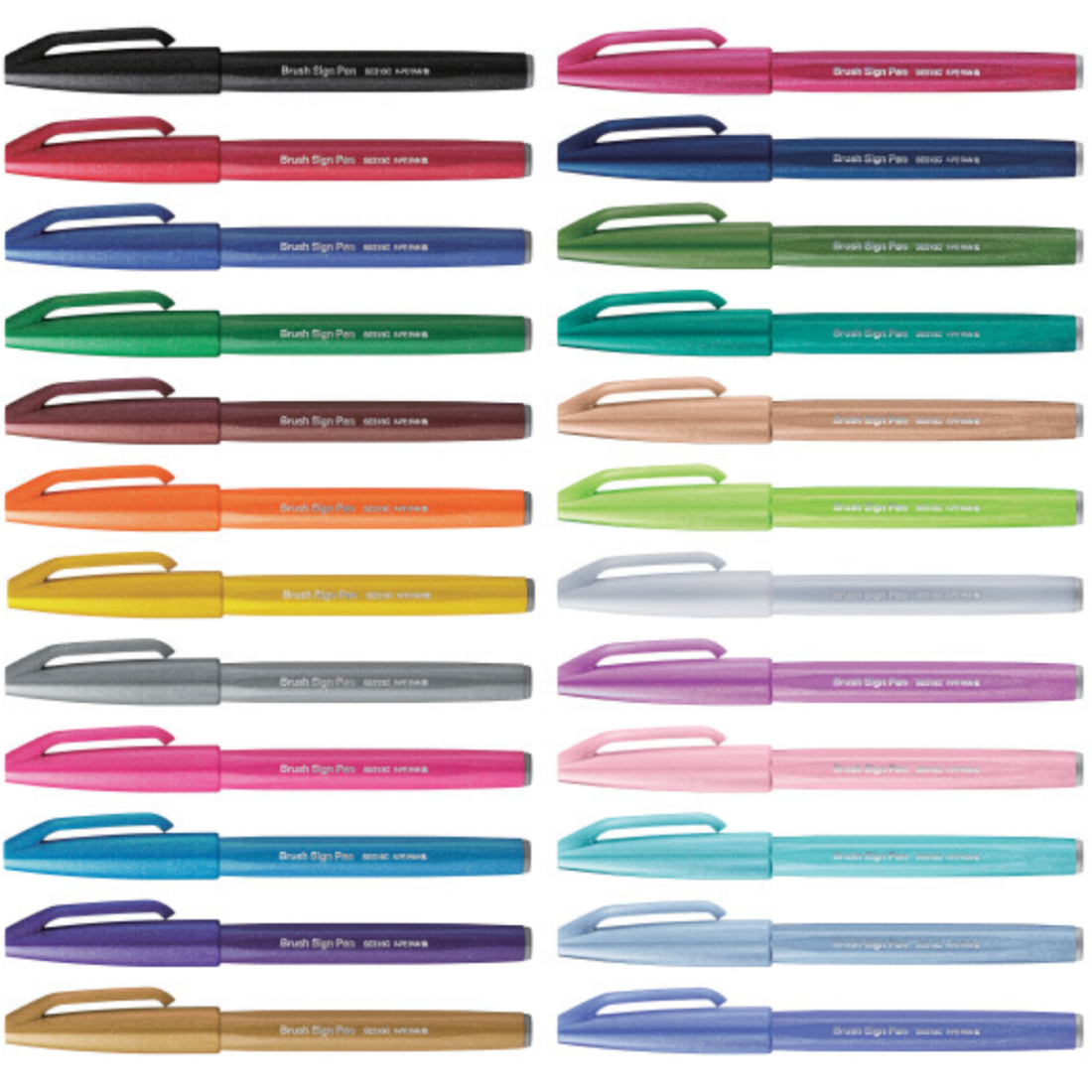 Marcadores Sign Pen Brush Touch