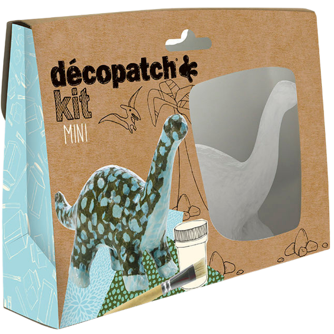 Mini Kit Dinossauro 5 Peças décopatch