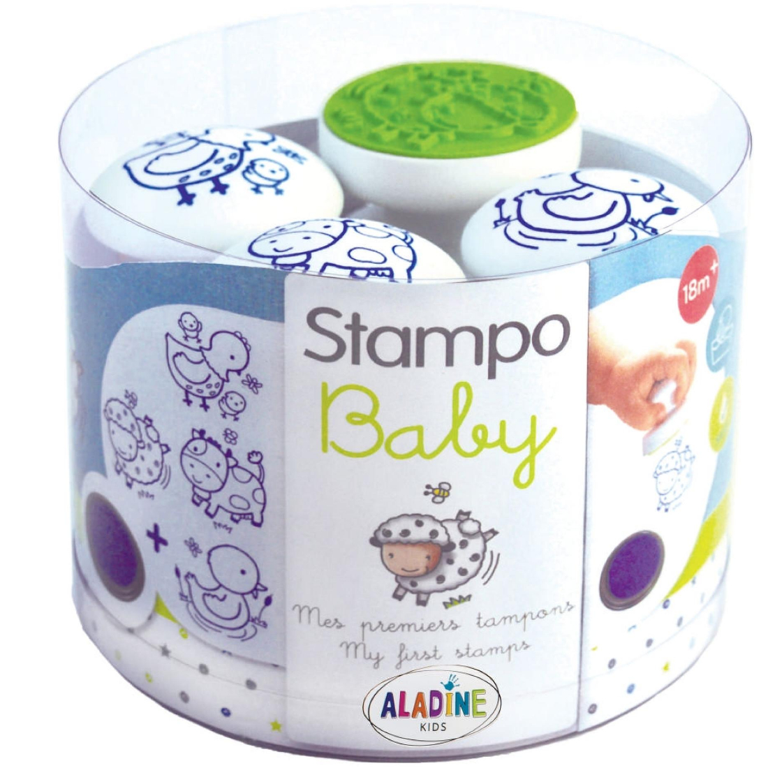 Pack Carimbos Stampo Baby Animais da Quinta aladine