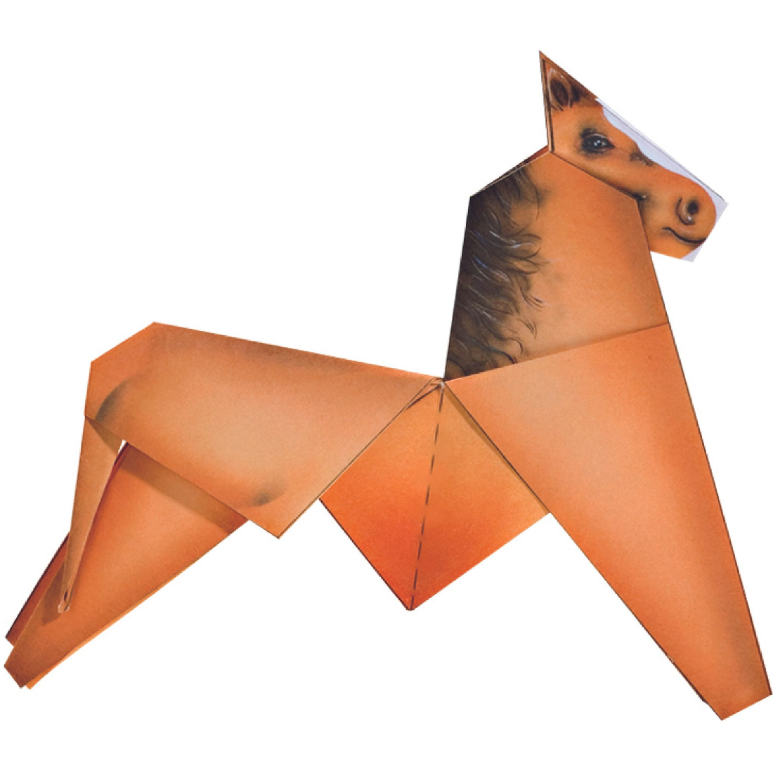 Pack Papel Origami 3D Amimais da Quinta 14 Peças folia