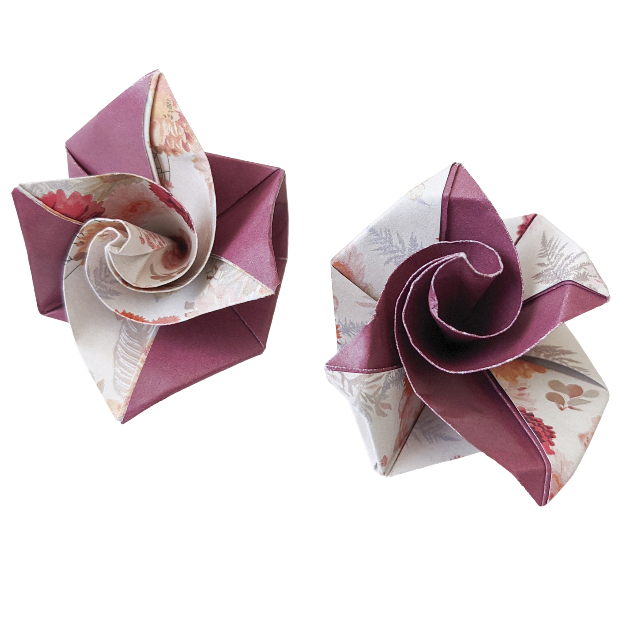 Papel Origami Flores Secas clairefontaine