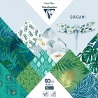 Papel Origami Green Chic